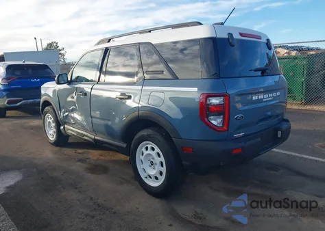 2025 Ford Bronco Sport Heritage z USA, uszkodzony, nr VIN 3FMCR9GN8SRE36408